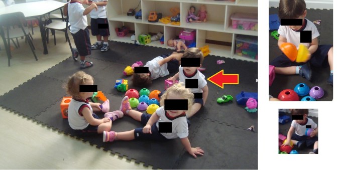 Padrão de brincadeira autismo pré-escola